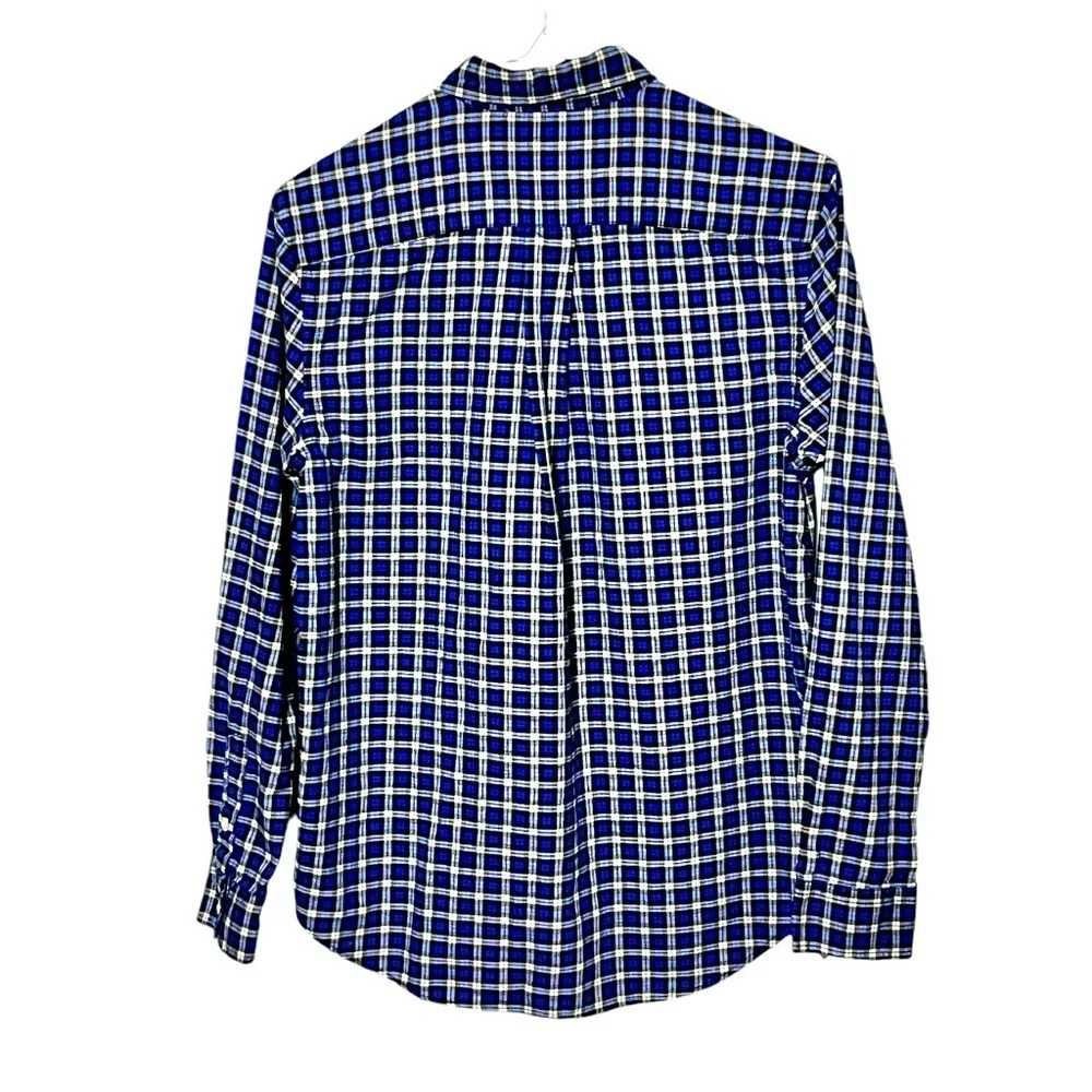 Ralph Lauren Button Down Plaid Long Sleeve Shirt Size Large (14/16)